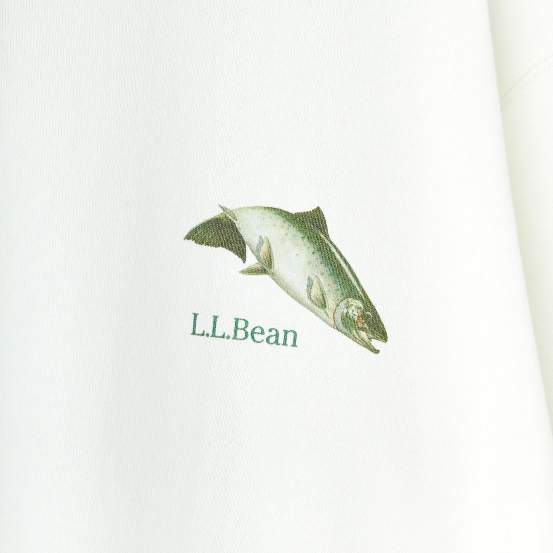 L.L.BEAN [エルエルビーン] 1980s カタログトラウトTシャツ [5275-0040] 09 ECRU