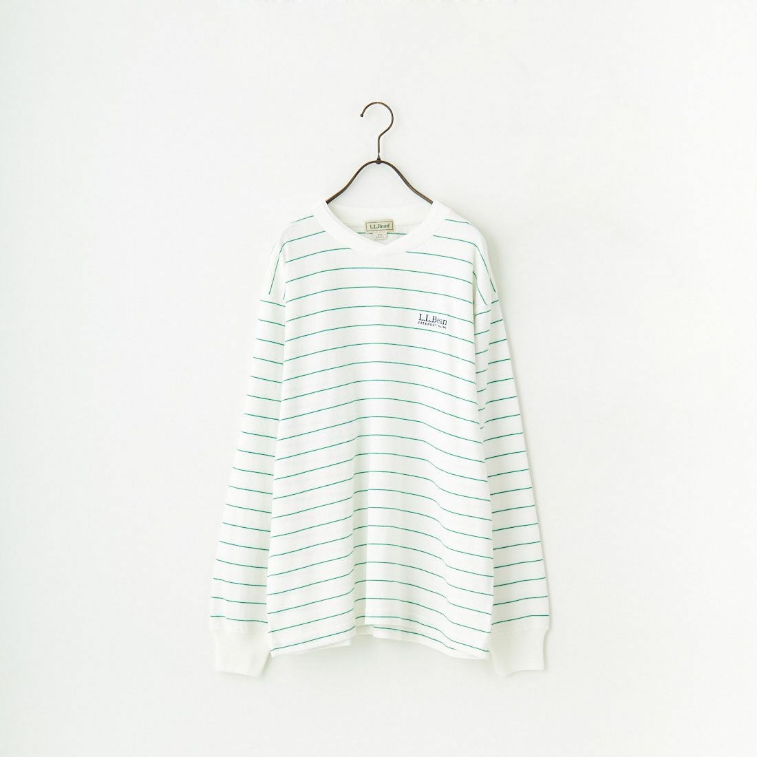 L.L.BEAN [エルエルビーン] Union ロングスリーブTシャツ [5175-9084] 90 W/L.GRN