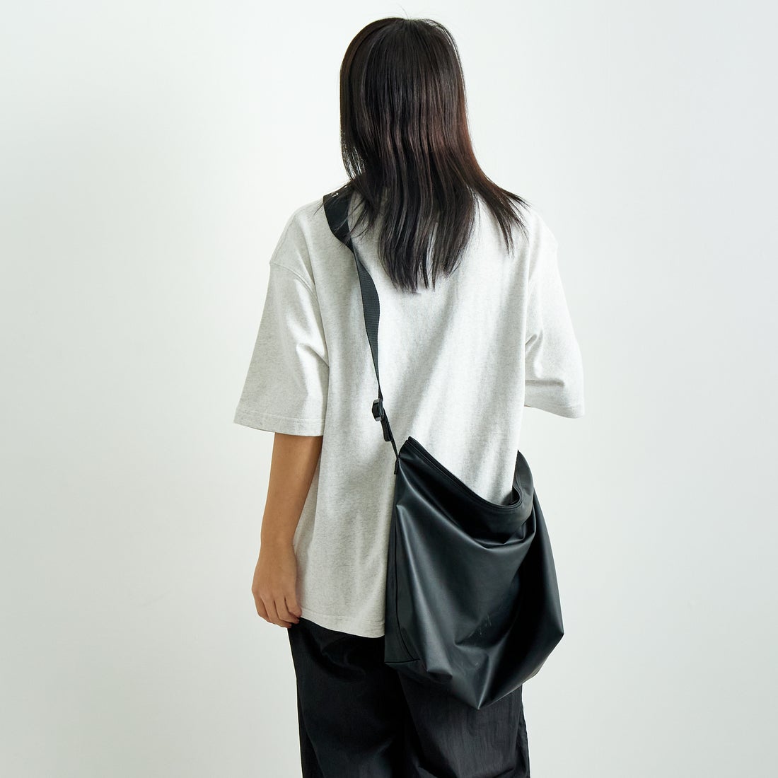 L.L.BEAN [エルエルビーン] Union ショートスリーブTシャツ [5275-0038] 19 BIRCH &&モデル身長：167cm 着用サイズ：S&&