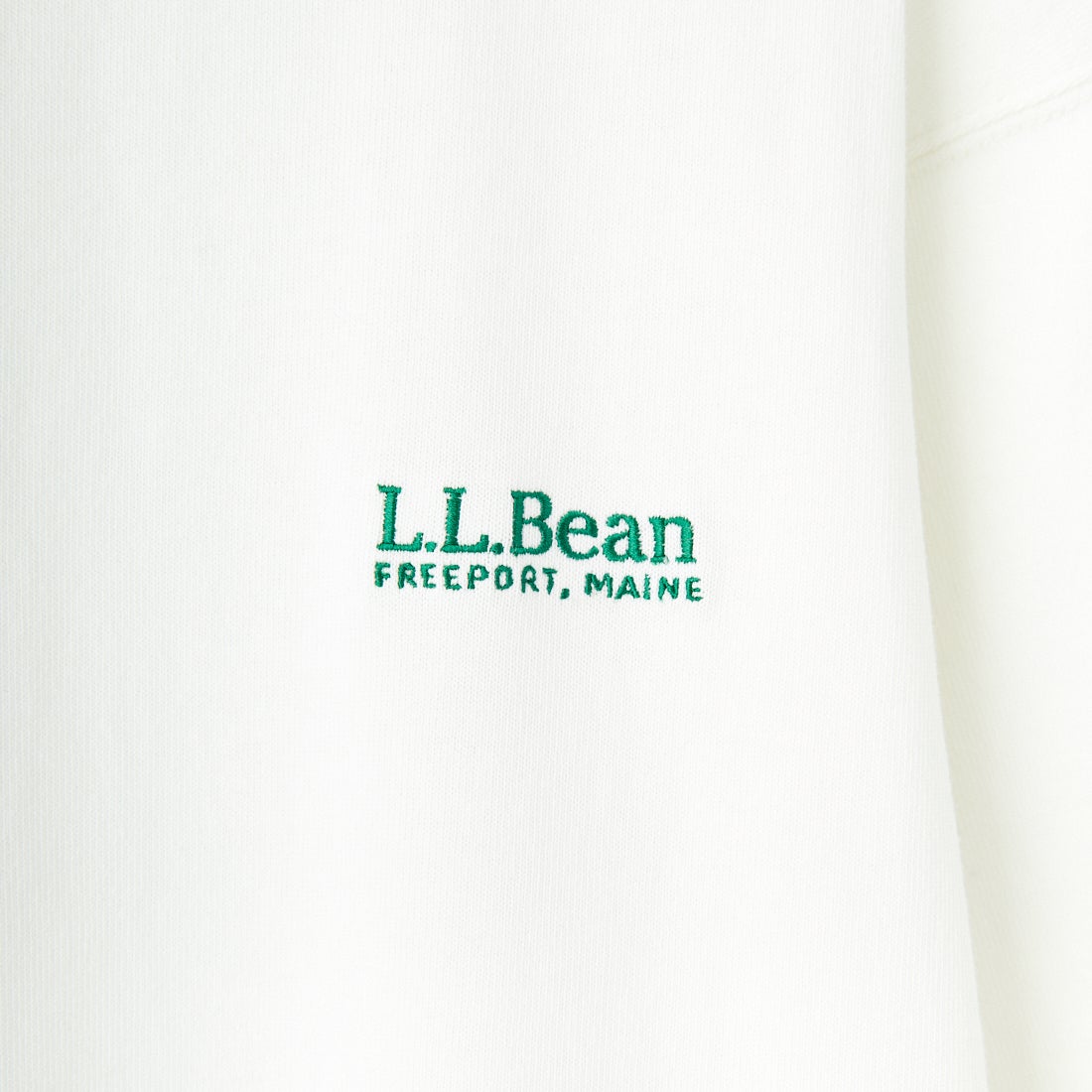 L.L.BEAN [エルエルビーン] Union ショートスリーブTシャツ [5275-0038] 09 WHITE