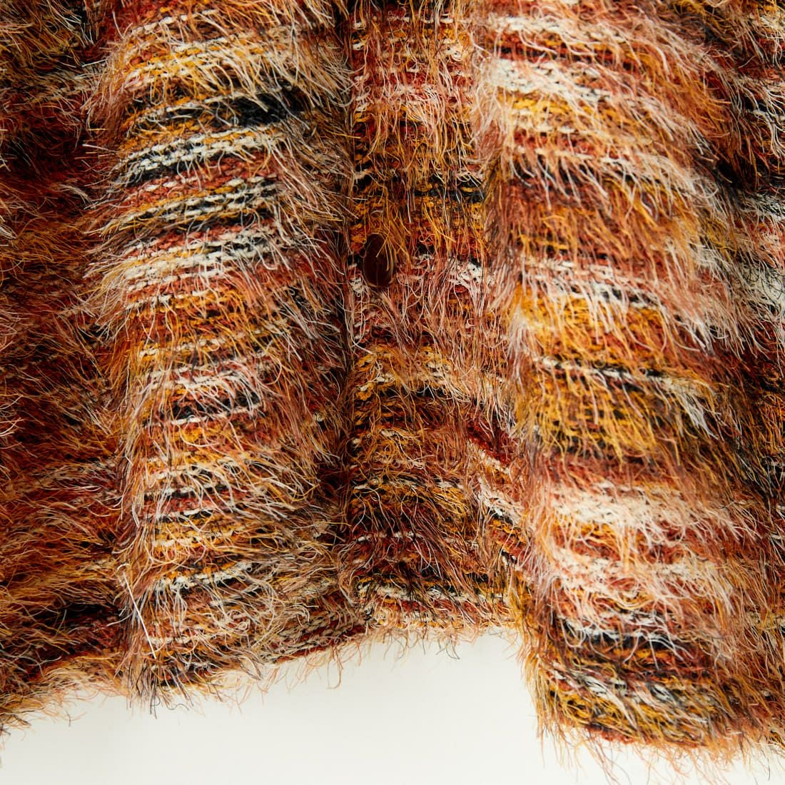 33Degrees [サーティスリーディグリーズ] シャギーニットシャツ [TH-3803] BROWN