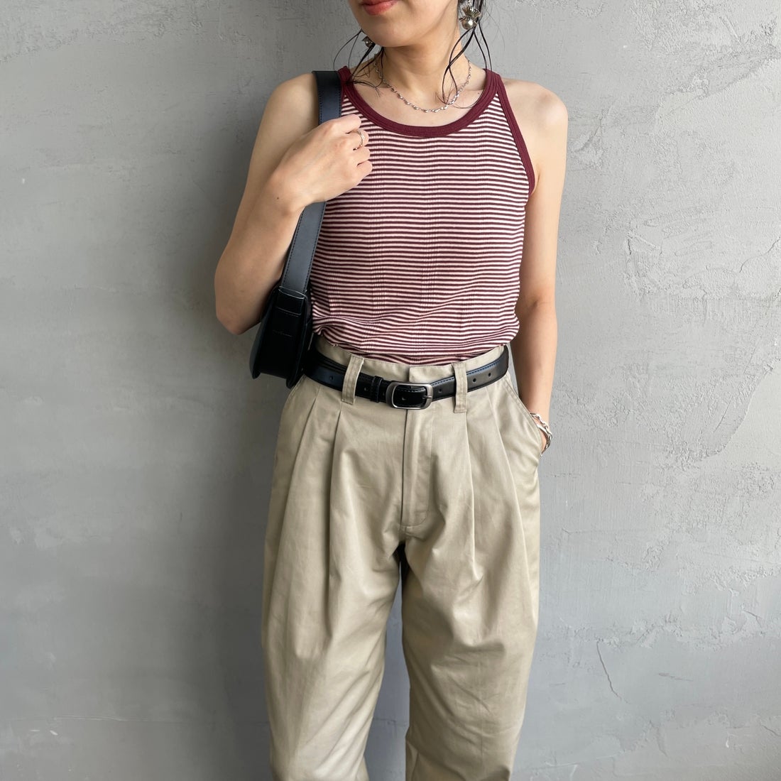 CLAY&&モデル身長：160cm 着用サイズ：F&&