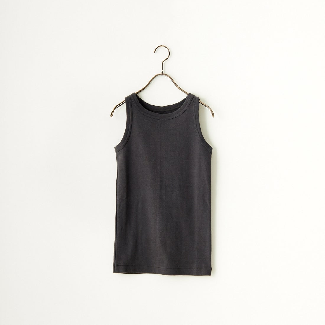 Noir Fabrik [ヌワールファブリック] コットンフライス アメリカンスリーブタンクトップ [IN-01-25SS] ｽﾐｸﾛ