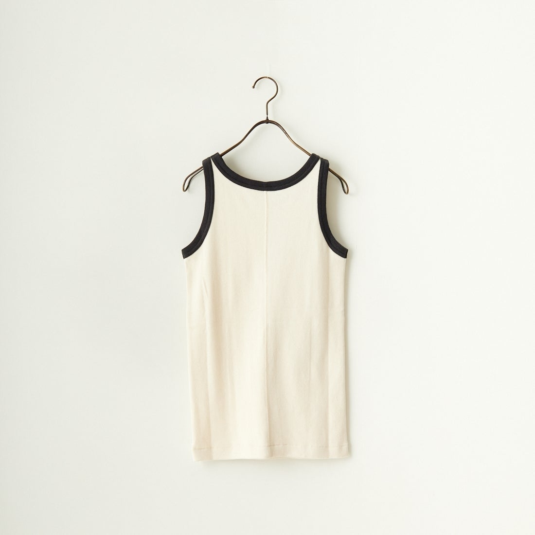 Noir Fabrik [ヌワールファブリック] コットンフライス アメリカンスリーブタンクトップ [IN-01-25SS] ﾅﾁｭﾗﾙ/ｽﾐｸﾛ