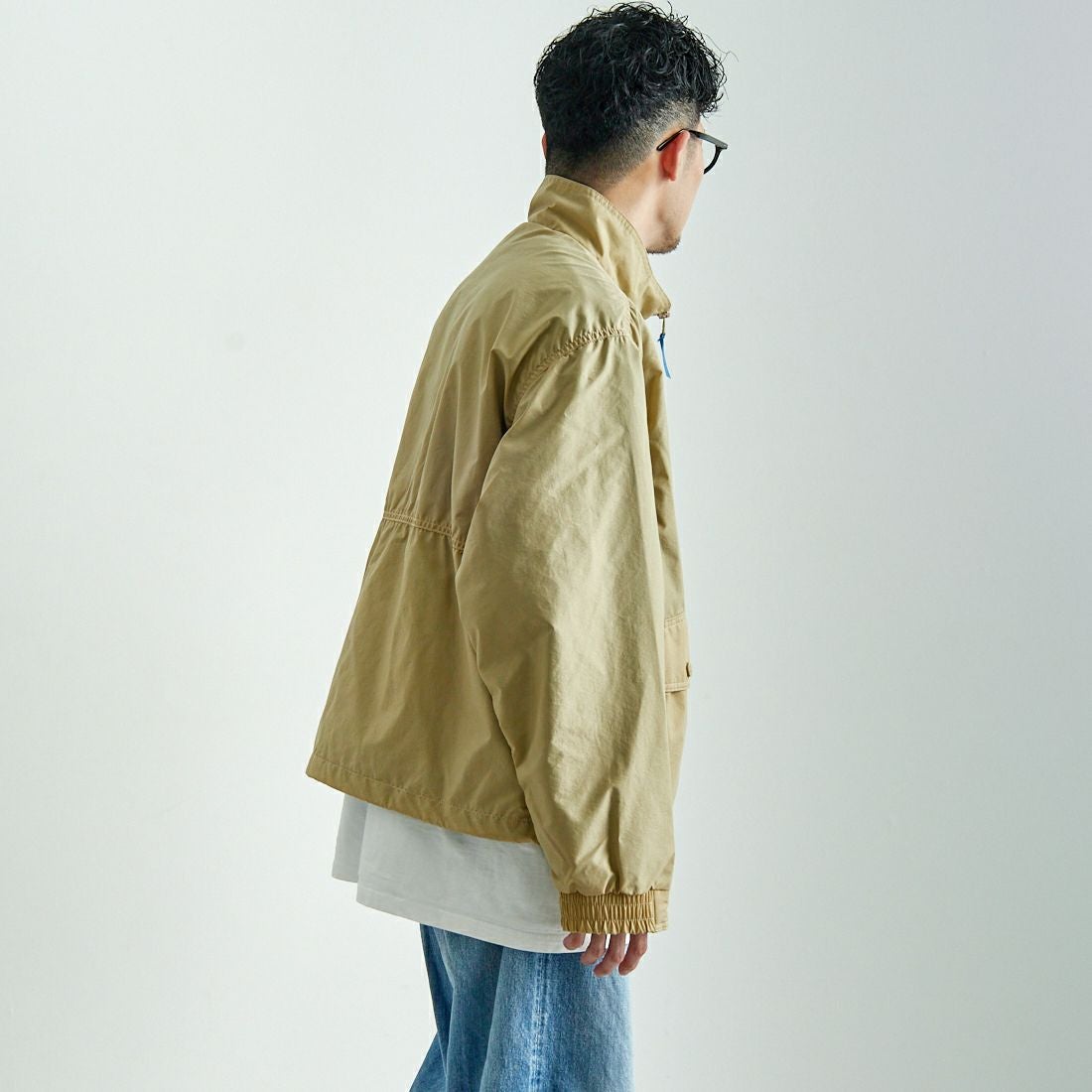 L.L.BEAN [エルエルビーン] Bean's ウィンディリッジジャケット [5175-9041] 14 TAN &&モデル身長：168cm 着用サイズ：M&&