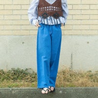 BLUE&&モデル身長：150cm 着用サイズ：S&&