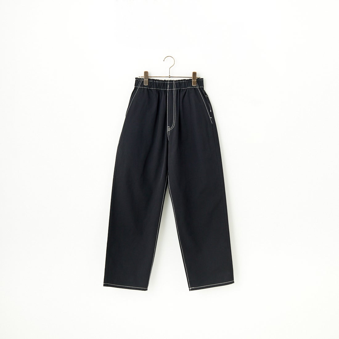 UNIVERSAL OVERALL [ユニバーサルオーバーオール] 別注 バックポケットイージーパンツ [U2512600IN-JF] BLACK