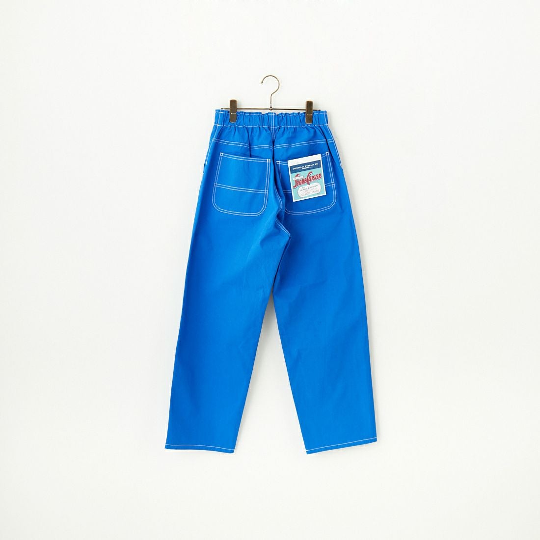 UNIVERSAL OVERALL [ユニバーサルオーバーオール] 別注 バックポケットイージーパンツ [U2512600IN-JF] BLUE