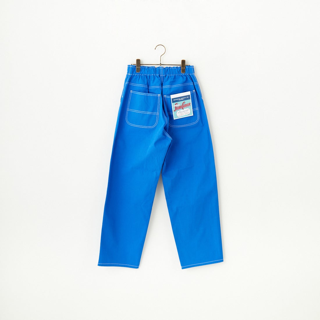 UNIVERSAL OVERALL [ユニバーサルオーバーオール] 別注 バックポケットイージーパンツ [U2512600IN-JF] BLUE