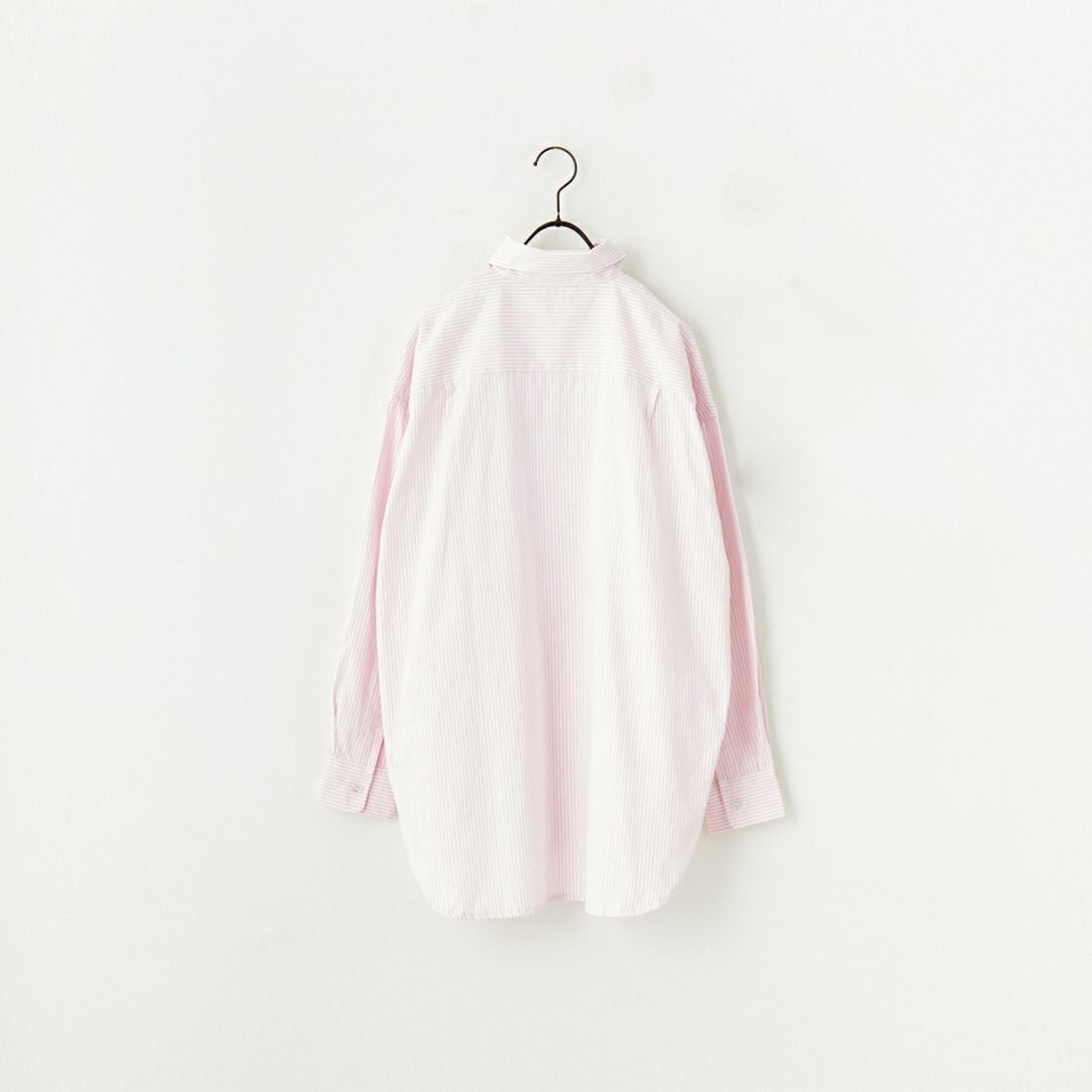 PAY DAY [ペイデイ] 別注 ランダムロゴ刺繍 ビッグシルエットシャツ [PD25-SH-IN5-JF] WHT/PNK