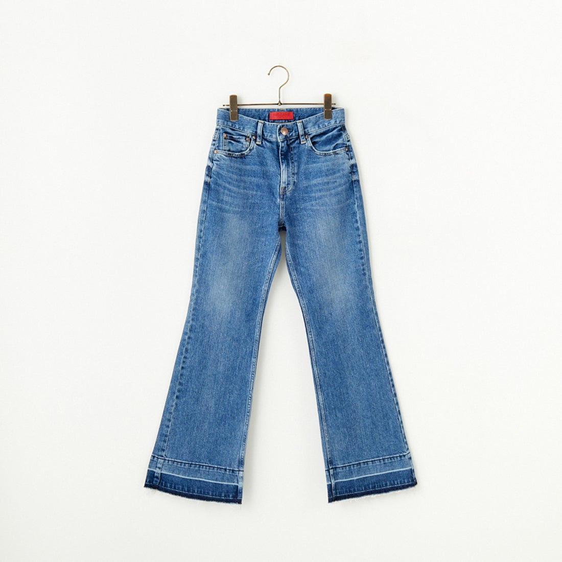 【akira-StonedMid】RED CARD TOKYO / Peace ルーズフレア デニムパンツ Ray BEAMS（レイ ビームス）RED CARD TOKYO / Peace ルーズフレア