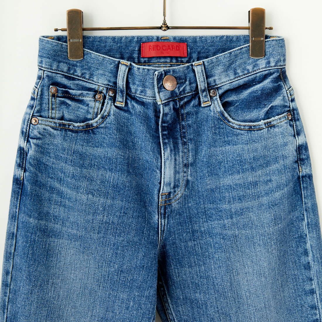 RED CARD TOKYO [レッドカード トーキョー] ピースフレアデニム [12W10401SMD] A-STN MID