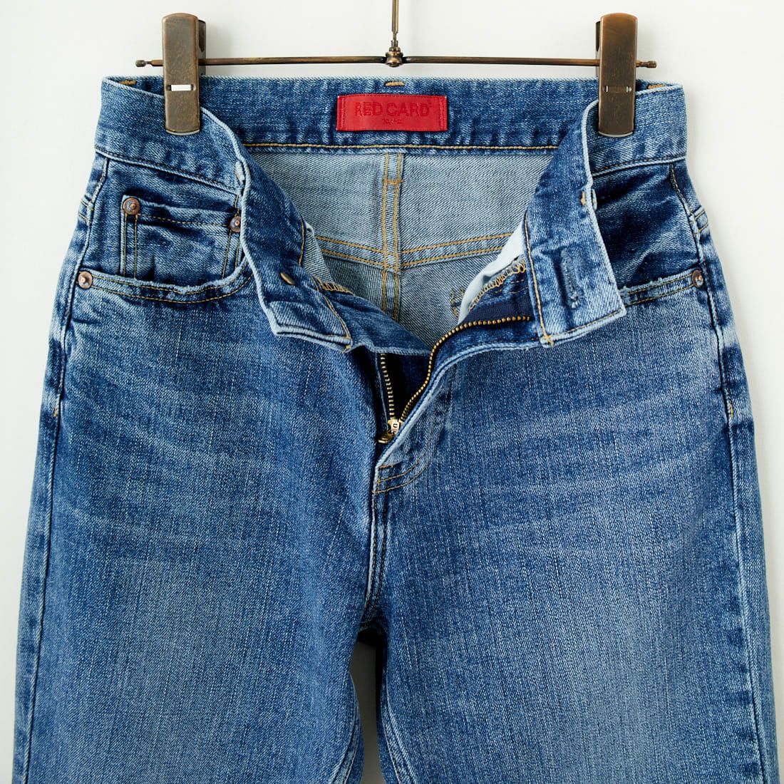 RED CARD TOKYO [レッドカード トーキョー] ピースフレアデニム [12W10401SMD] A-STN MID
