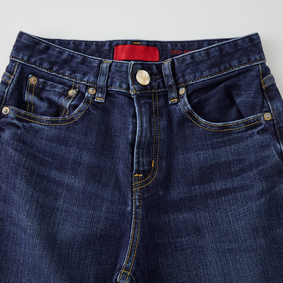 RED CARD TOKYO [レッドカード トーキョー] 35th Anniversary ワイドデニムパンツ [26W10101SDK] A-STN DARK