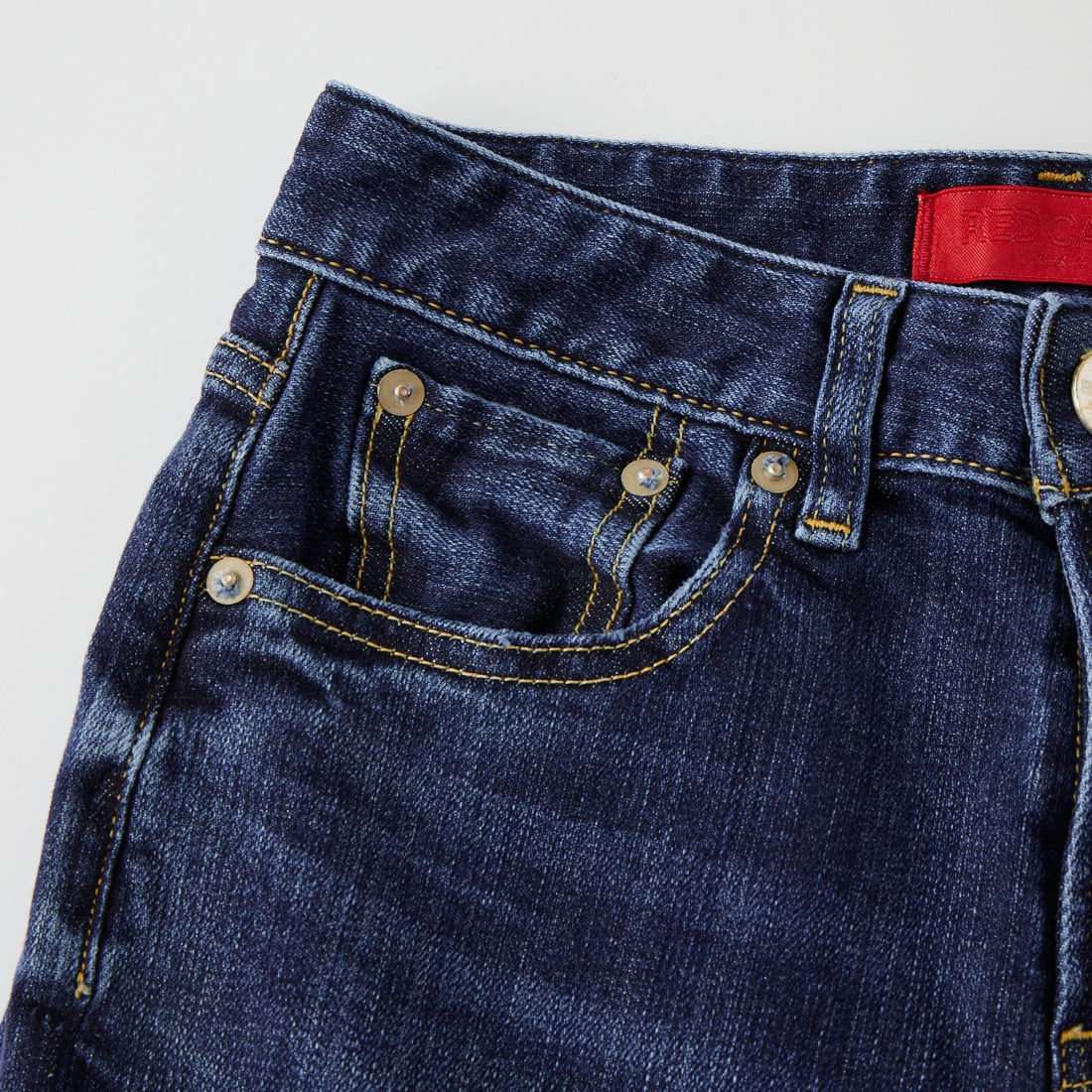 RED CARD TOKYO [レッドカード トーキョー] 35th Anniversary ワイドデニムパンツ [26W10101SDK] A-STN DARK