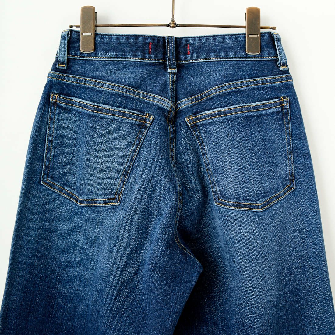 RED CARD TOKYO [レッドカード トーキョー] 35th Anniversary ワイドデニムパンツ [26W10101SDK] A-STN DARK