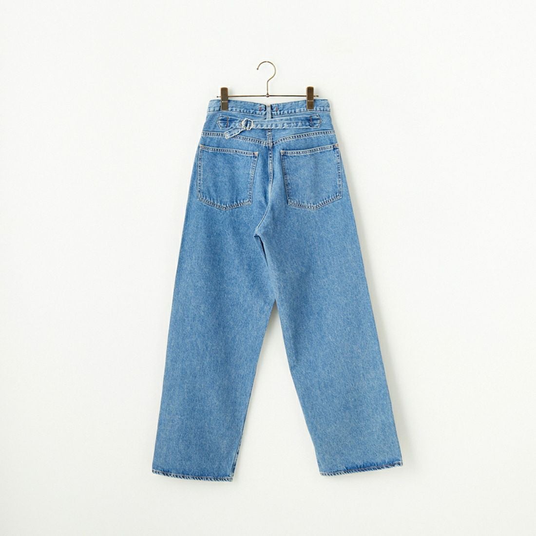 NEEDBY heritage [ニードバイヘリテージ] KOH ワイドテーパードデニム [N1CW01237SMB] S-MD BLUE
