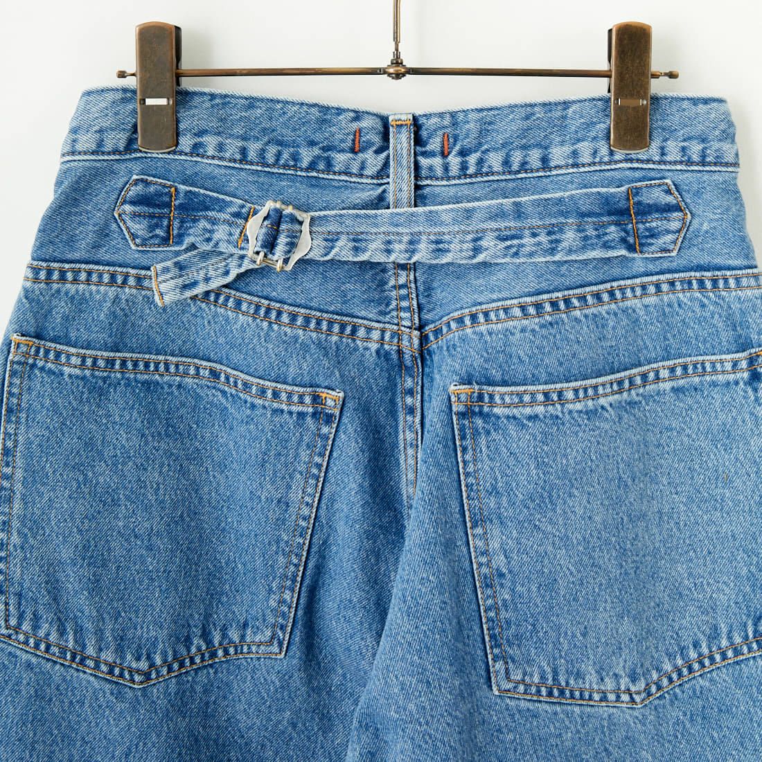 NEEDBY heritage [ニードバイヘリテージ] KOH ワイドテーパードデニム [N1CW01237SMB] S-MD BLUE