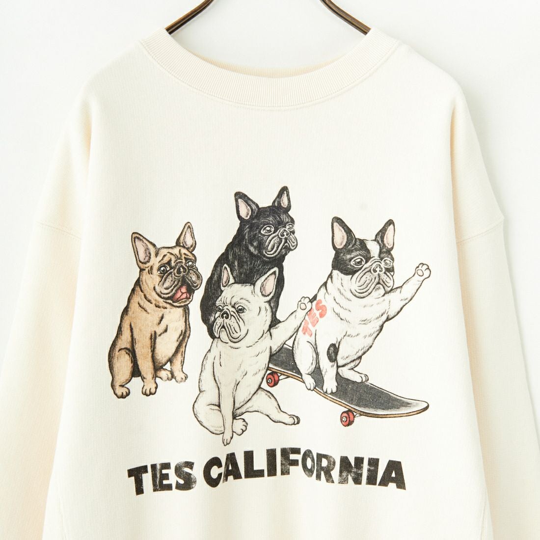 The Endless Summer [エンドレスサマー] 4BUHI パーソナリティクルーネックスウェット [FH-25374307] 05 IVORY