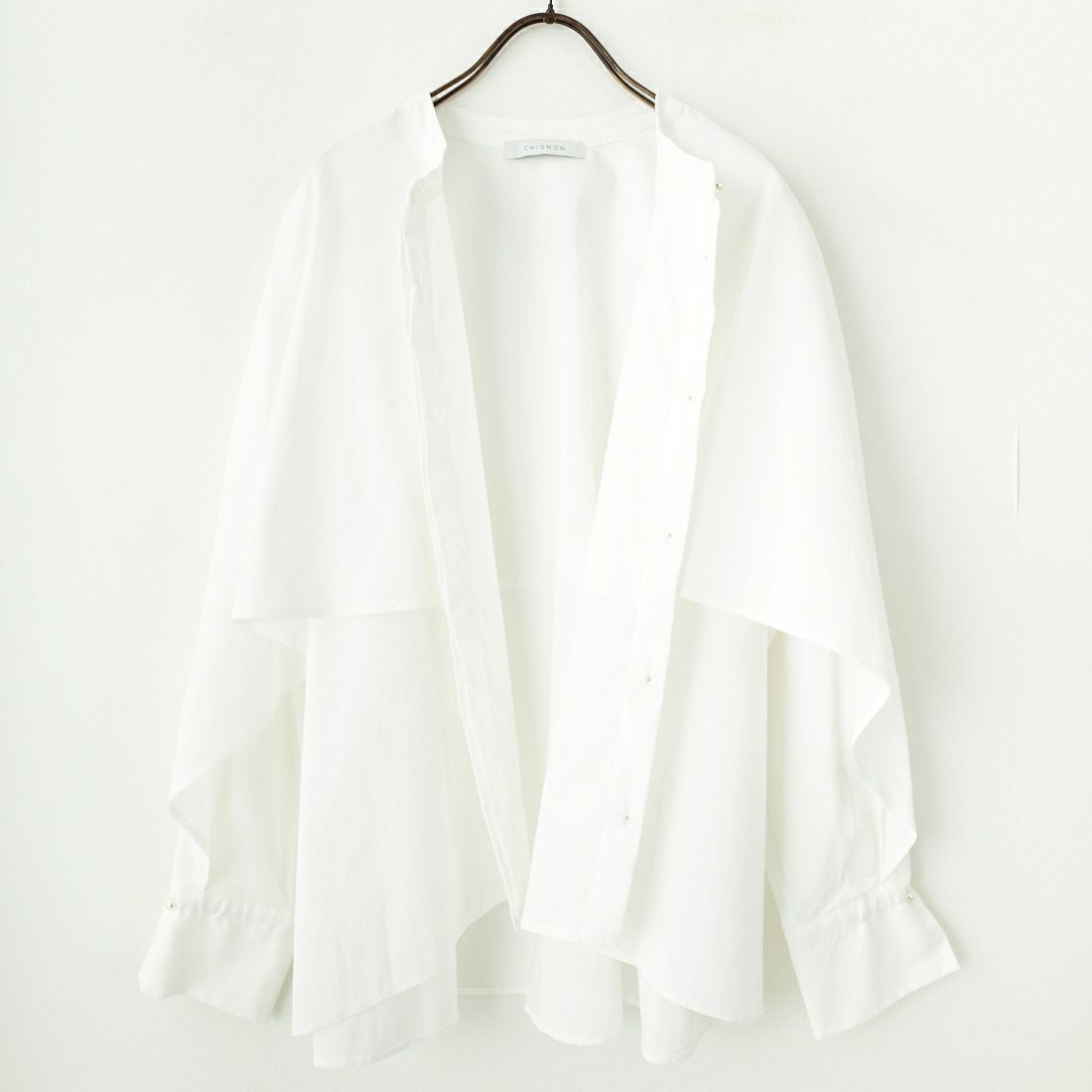 CHIGNON [シニヨン] シャツブラウス [1646-487KK] WHITE