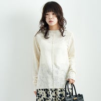 O.WHITE&&モデル身長：167cm 着用サイズ：F&&