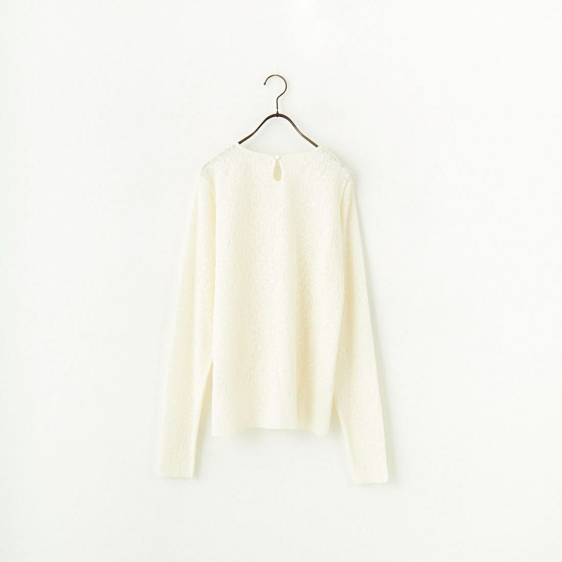 CHIGNON [シニヨン] カットジャカードインナートップス [8246-518NH] O.WHITE