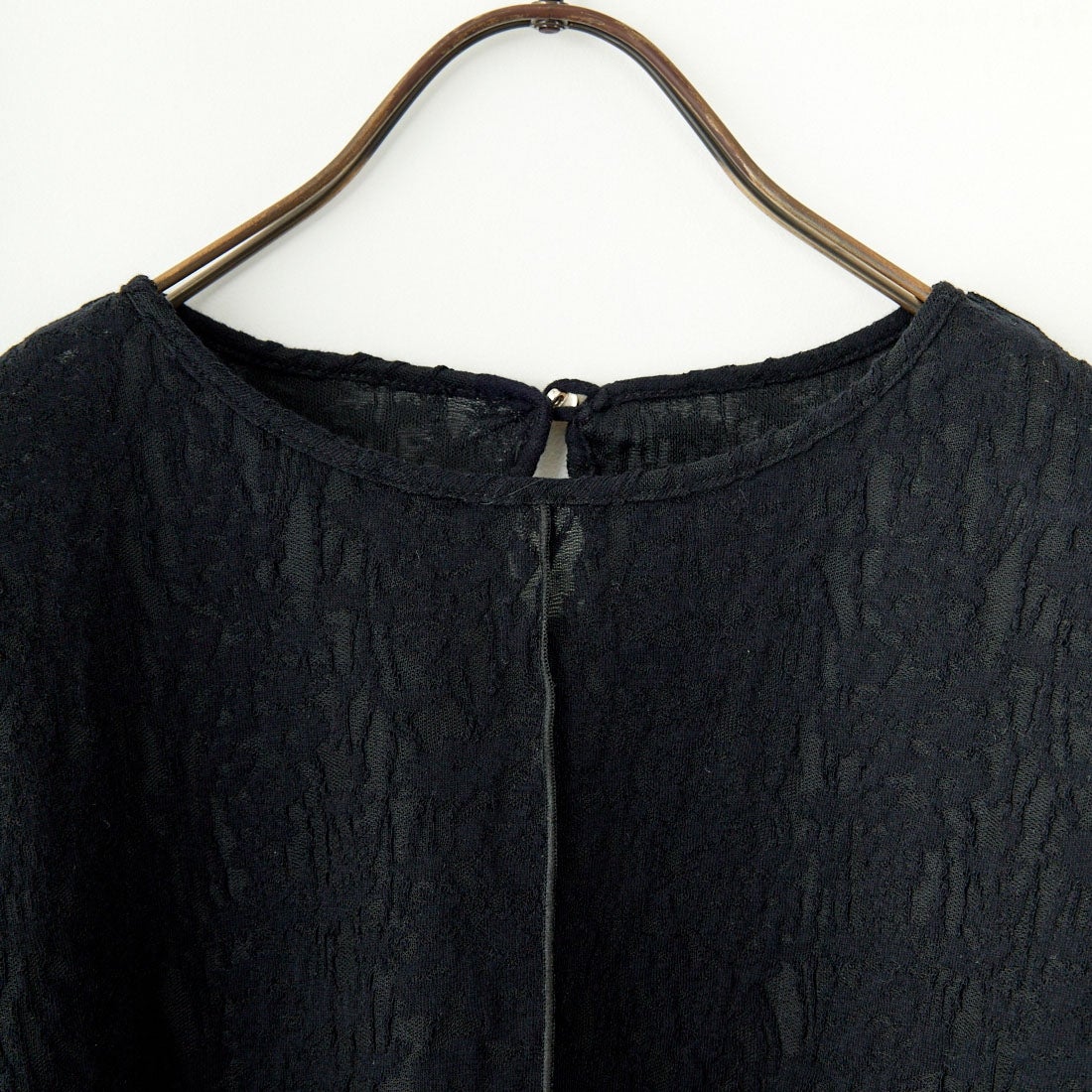 CHIGNON [シニヨン] カットジャカードインナートップス [8246-518NH] BLACK