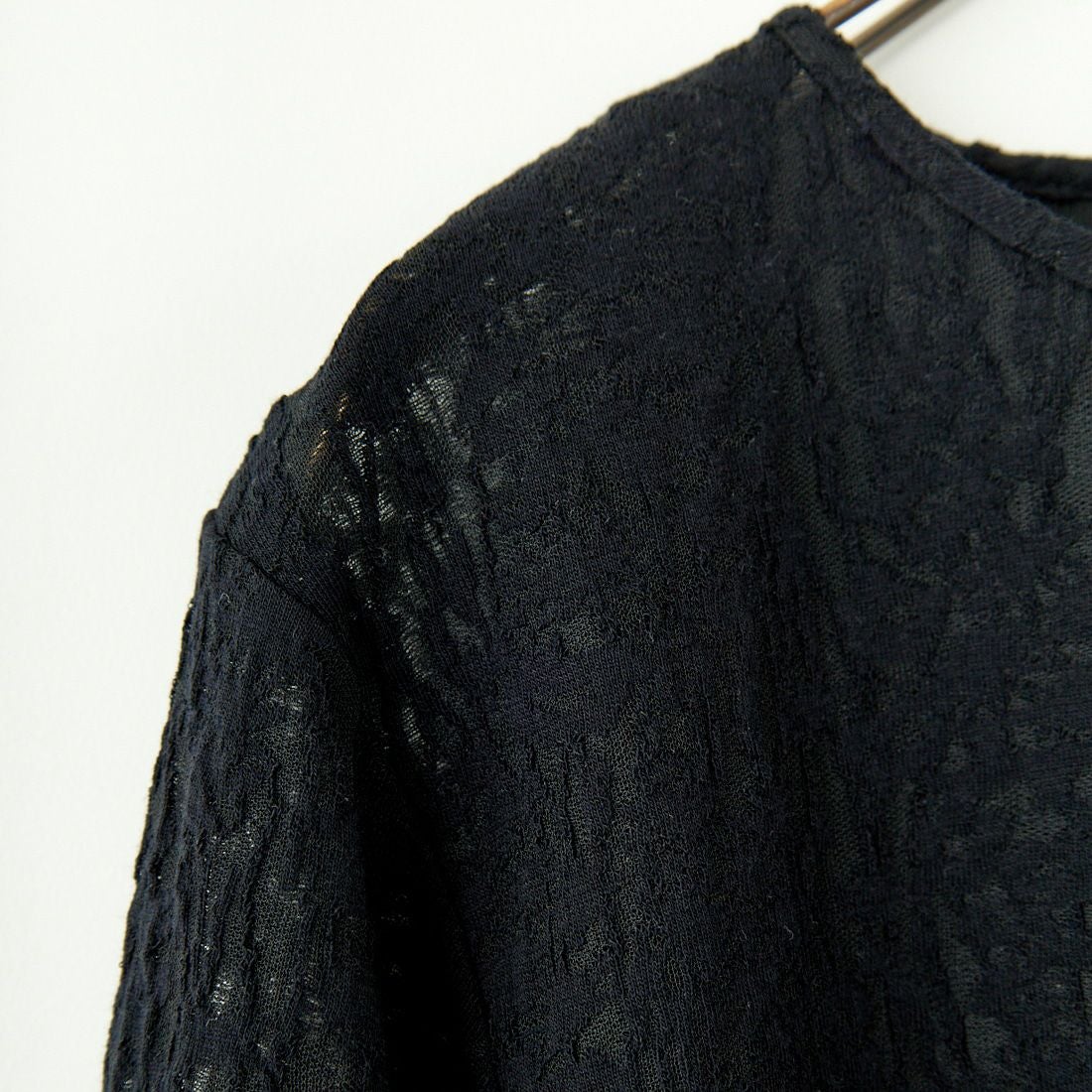 CHIGNON [シニヨン] カットジャカードインナートップス [8246-518NH] BLACK