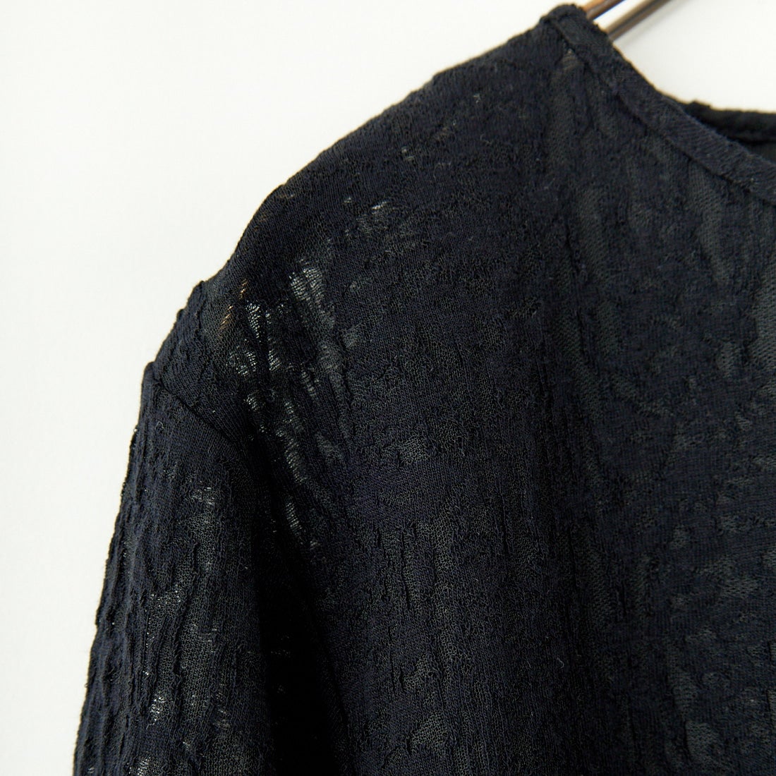 CHIGNON [シニヨン] カットジャカードインナートップス [8246-518NH] BLACK