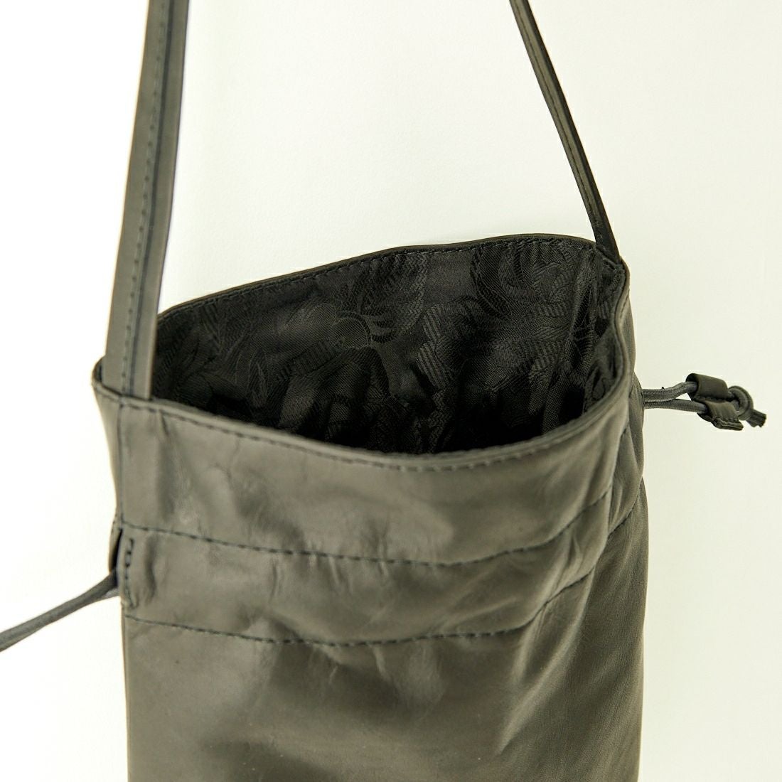 MR.OLIVE E.O.I [ミスターオリーブ] ウォータープルーフウォッシャブルレザー [ME698] BLACK