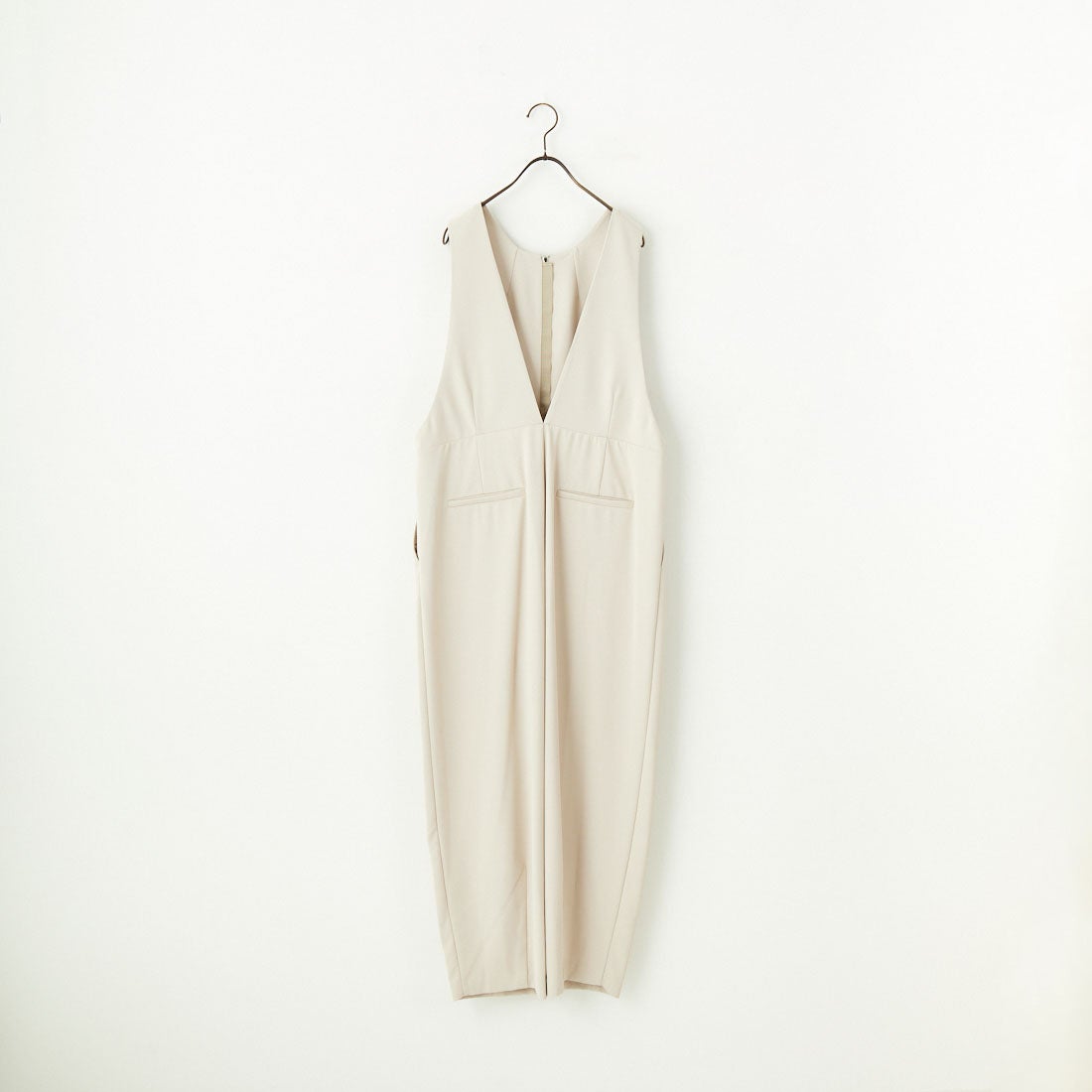 CHIGNON [シニヨン] ノースリーブカーヴィーサロペット [3246-484KK] L.BEIGE