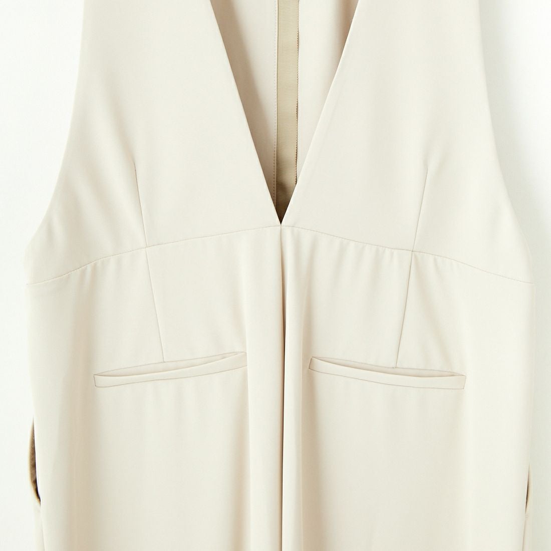 CHIGNON [シニヨン] ノースリーブカーヴィーサロペット [3246-484KK] L.BEIGE