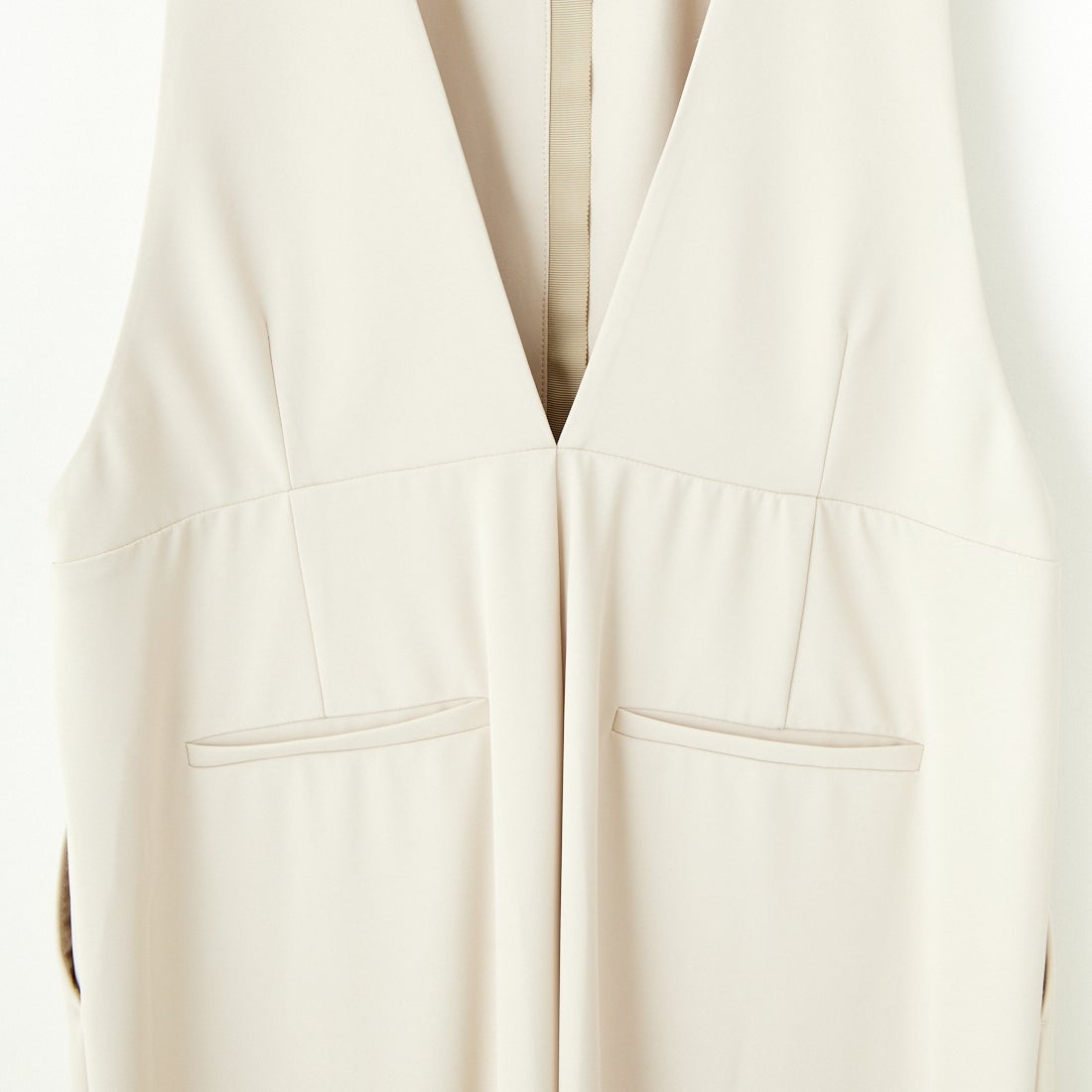 CHIGNON [シニヨン] ノースリーブカーヴィーサロペット [3246-484KK] L.BEIGE