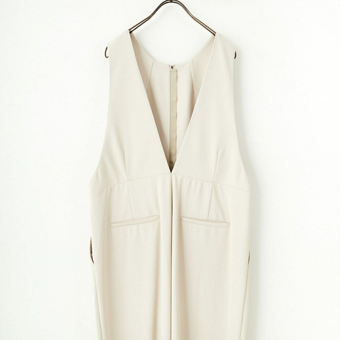 CHIGNON [シニヨン] ノースリーブカーヴィーサロペット [3246-484KK] L.BEIGE