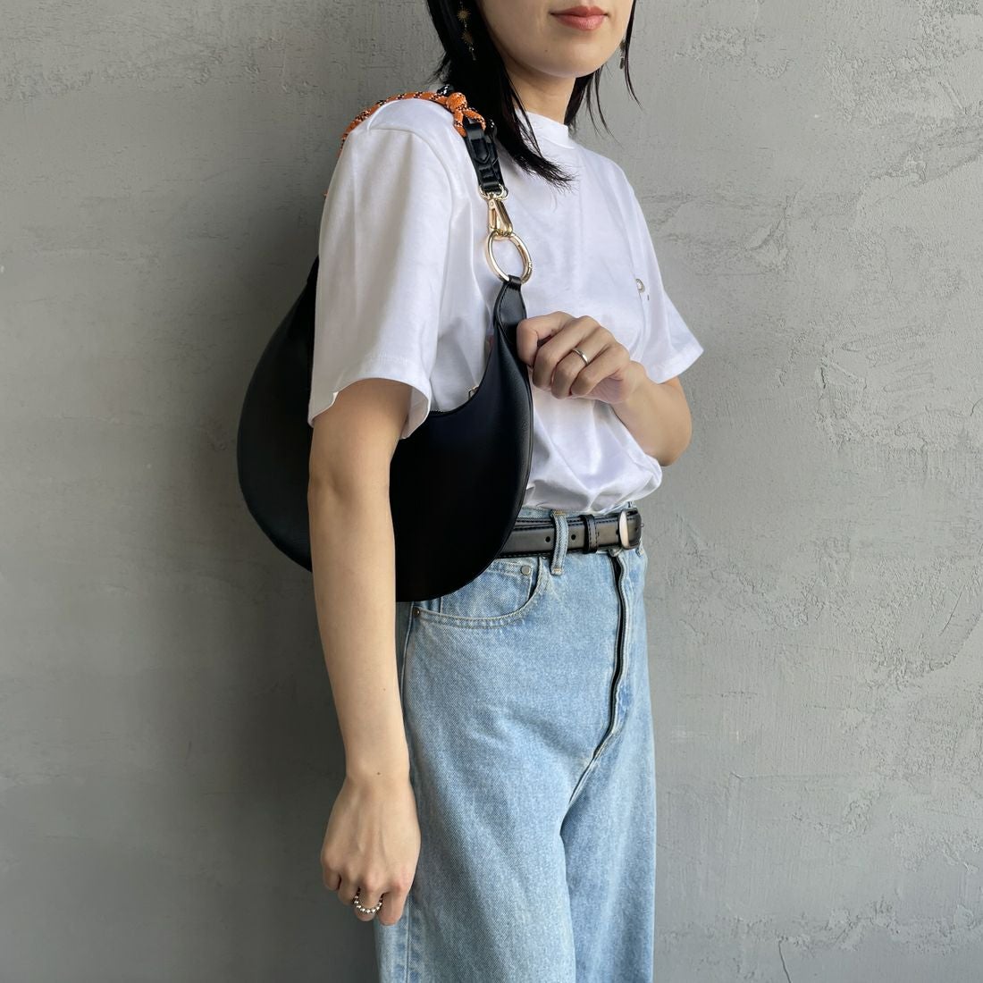 LE VERNIS [ル・ベルニ] パラコードムーンバッグ [244-210510] BLACK