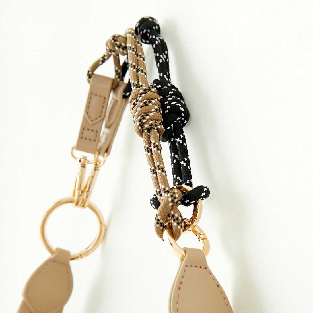 LE VERNIS [ル・ベルニ] パラコードムーンバッグ [244-210510] LT.BEIGE