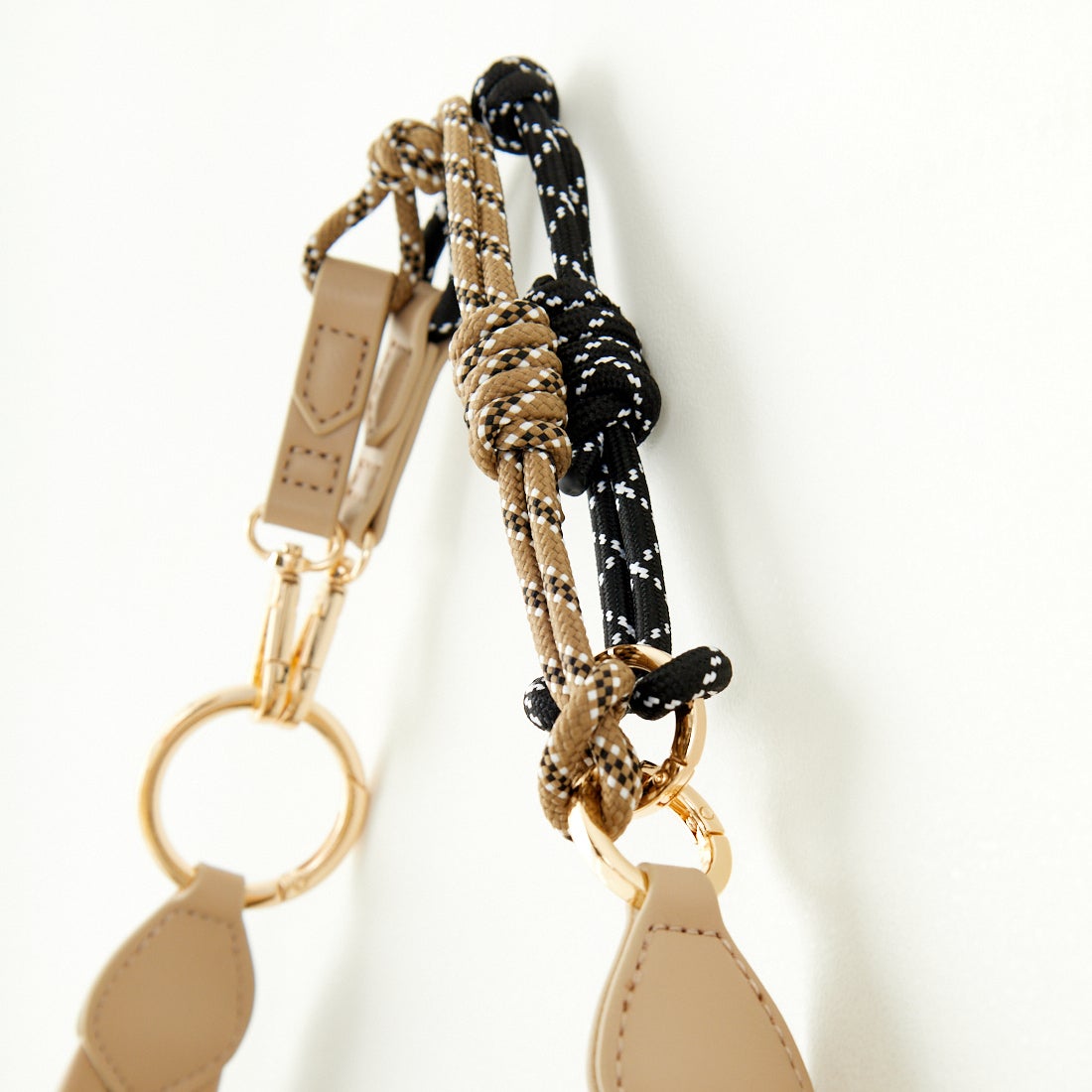 LE VERNIS [ル・ベルニ] パラコードムーンバッグ [244-210510] LT.BEIGE