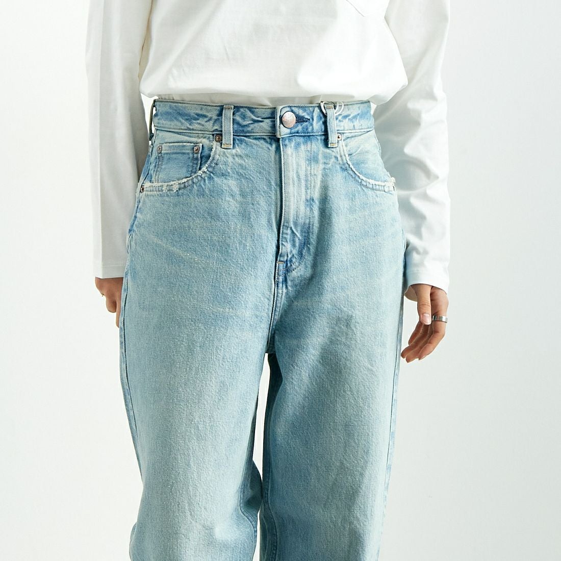 RED CARD TOKYO [レッドカード トーキョー] Dakota ルーズストレートデニム [72W43201TLS] S-TANNED L