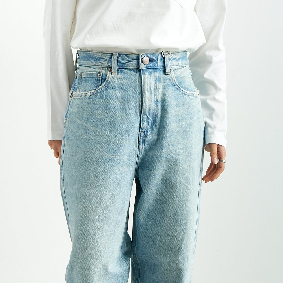 RED CARD TOKYO [レッドカード トーキョー] Dakota ルーズストレートデニム [72W43201TLS] S-TANNED L