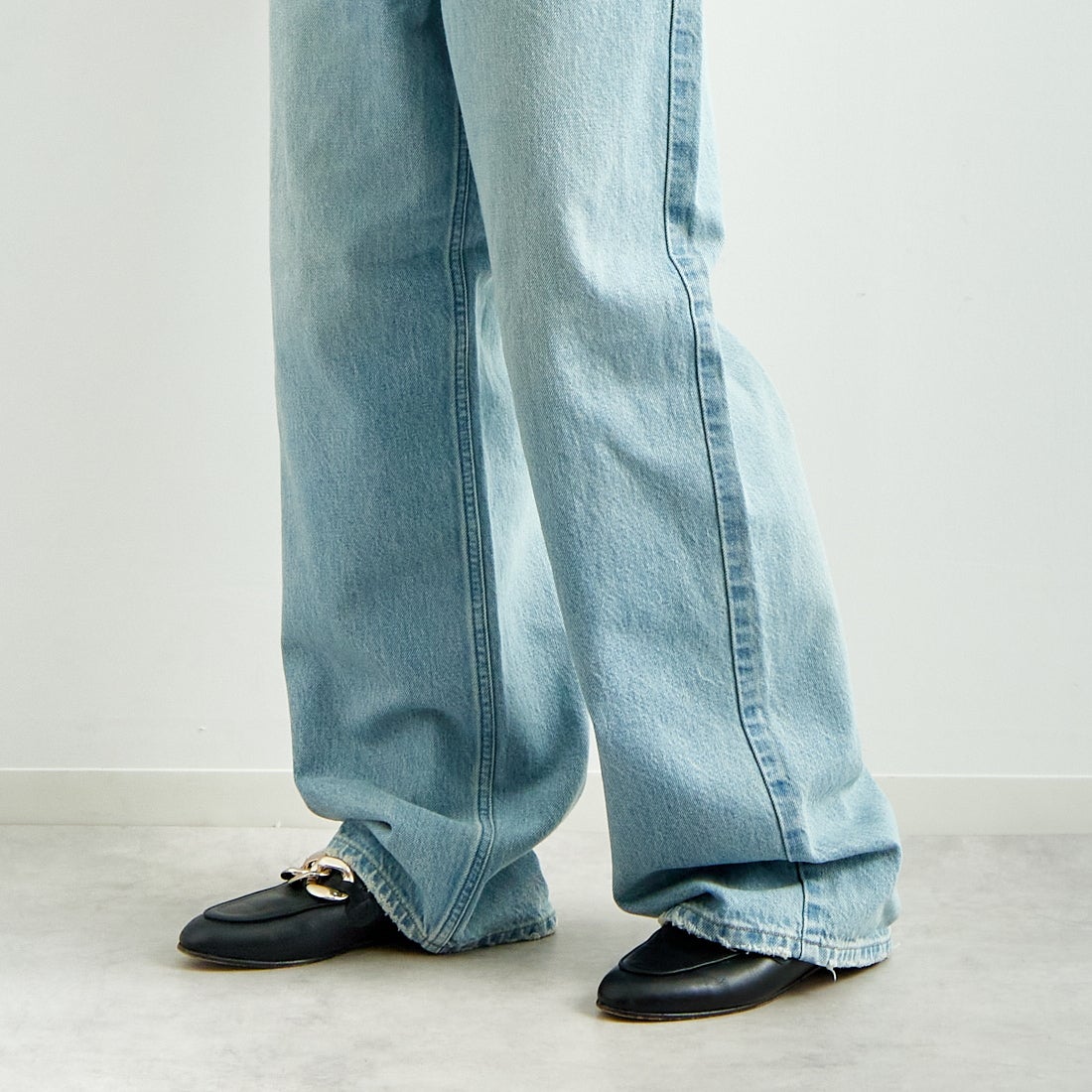 RED CARD TOKYO [レッドカード トーキョー] Dakota ルーズストレートデニム [72W43201TLS] S-TANNED L