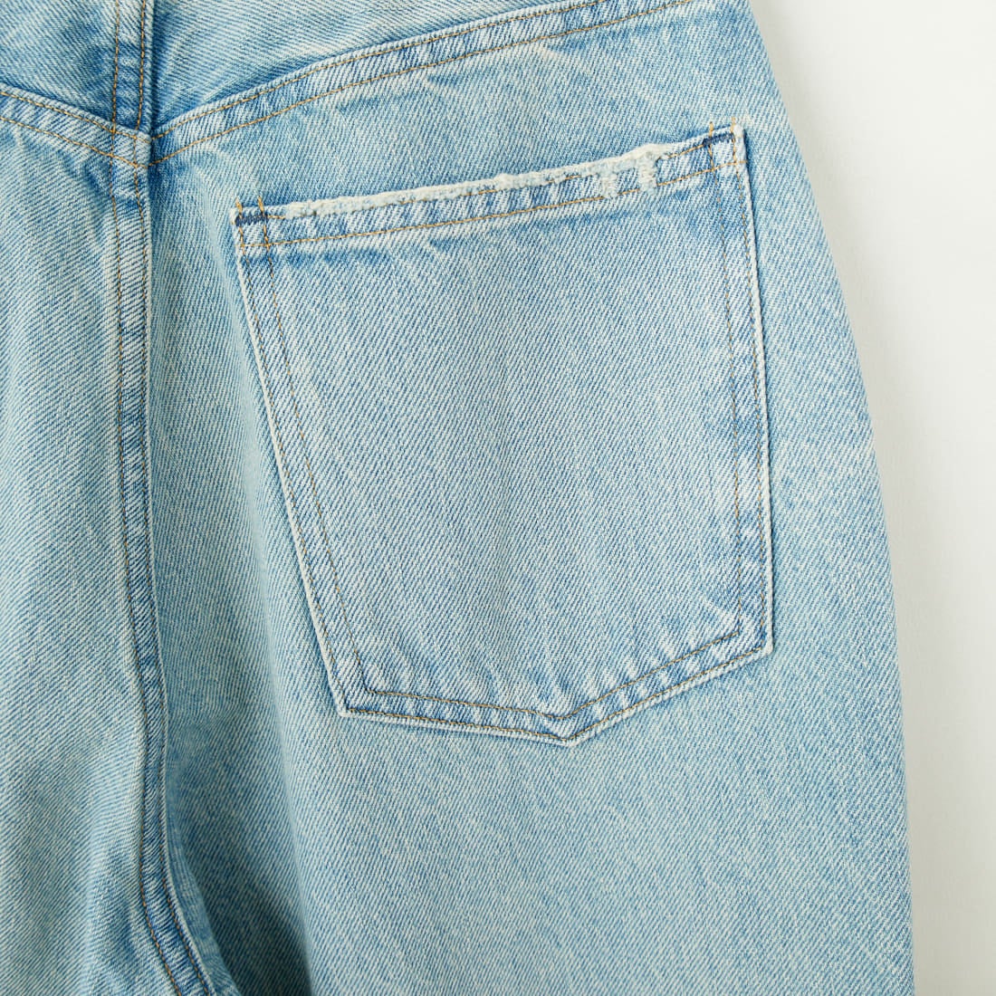 RED CARD TOKYO [レッドカード トーキョー] Dakota ルーズストレートデニム [72W43201TLS] S-TANNED L