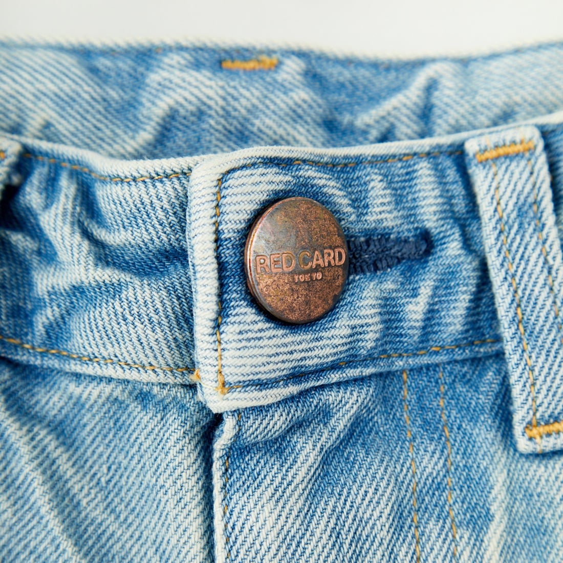 RED CARD TOKYO [レッドカード トーキョー] Dakota ルーズストレートデニム [72W43201TLS] S-TANNED L