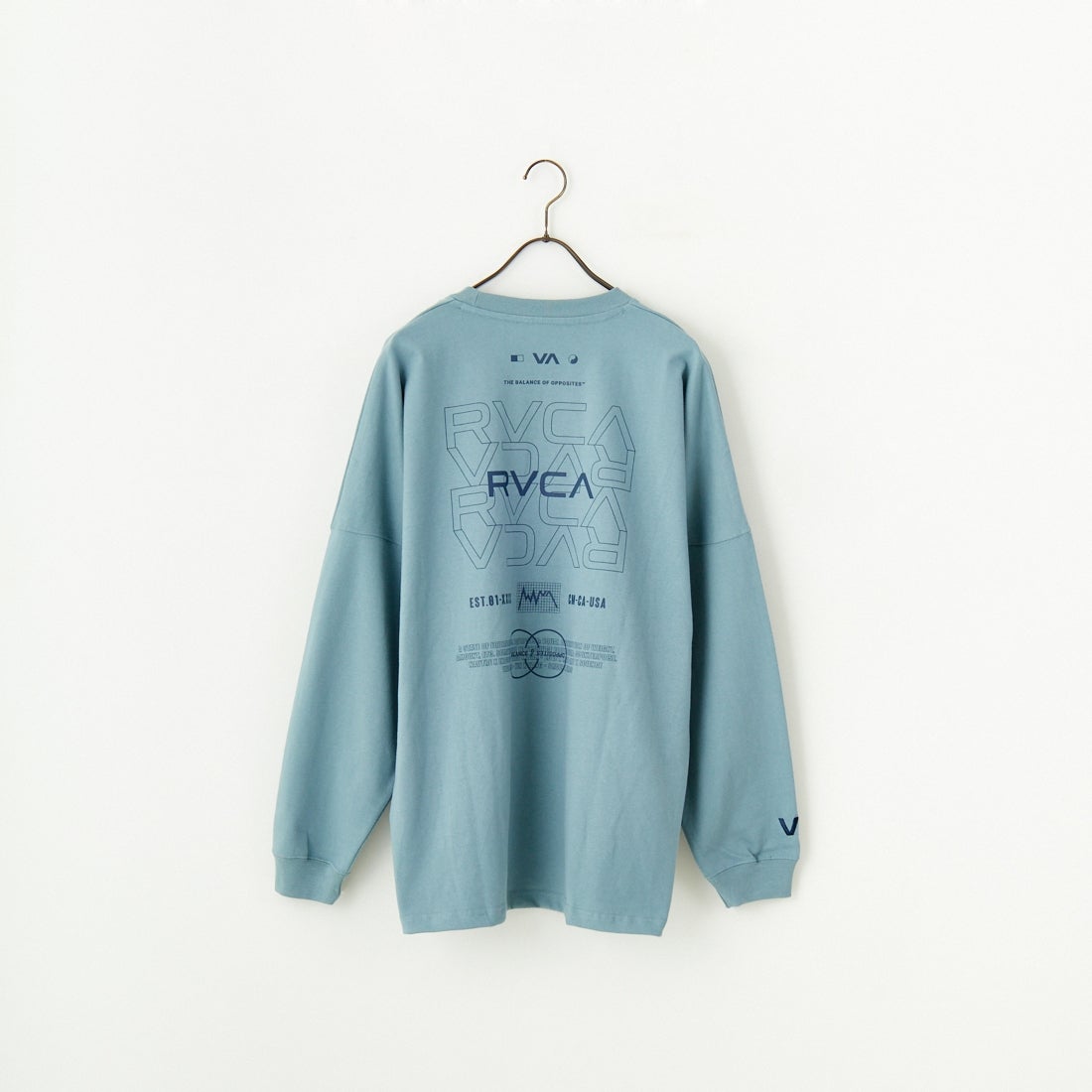 RVCA [ルーカ] RADIATE ロングスリーブTシャツ [BF041-151]｜ジーンズ
