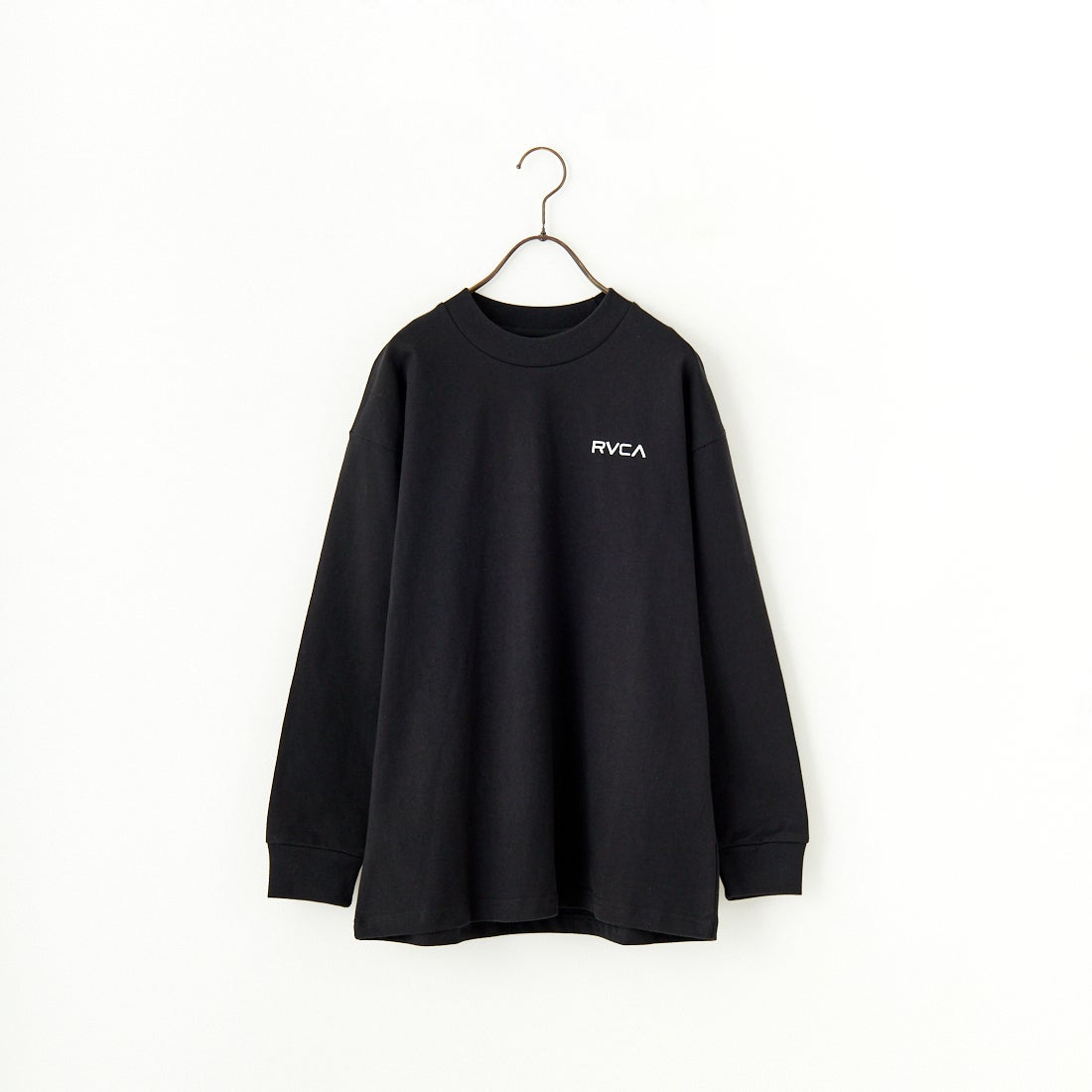 RVCA [ルーカ] バンダナ柄ボックスロゴTシャツ [BF043-051] BLK
