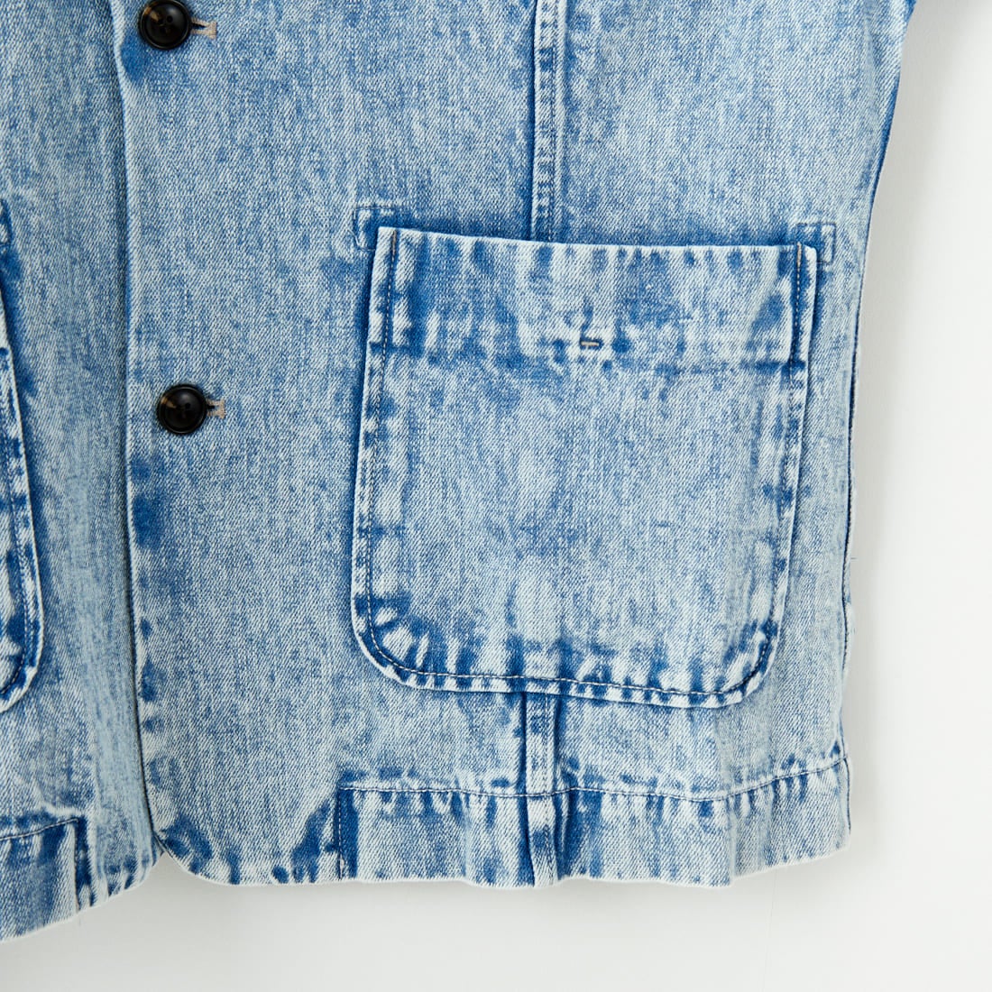 ESTROISLOSE [エストゥロワルーズ] 綿麻デニムジャケット [EB24406] 793 F.BLUE