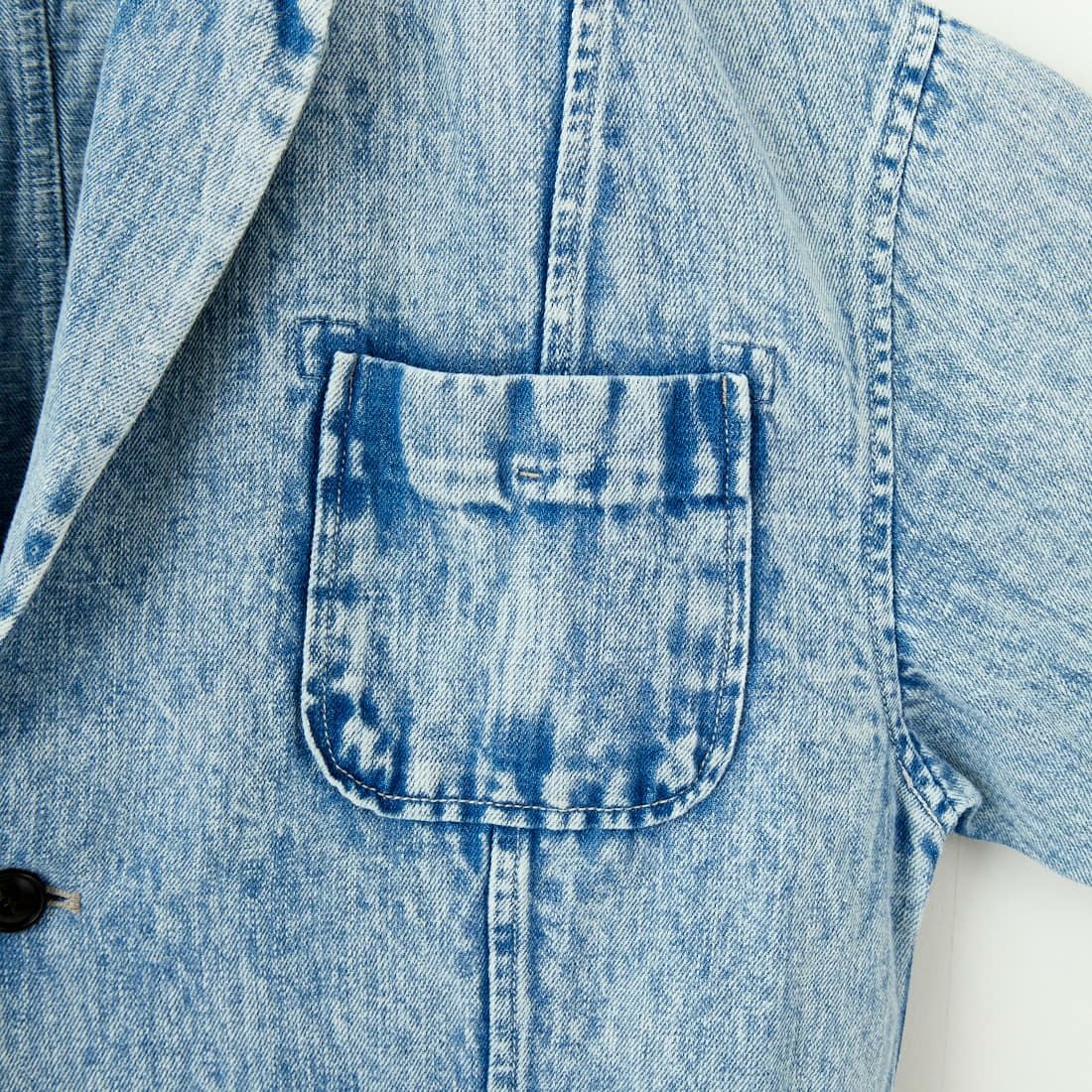 ESTROISLOSE [エストゥロワルーズ] 綿麻デニムジャケット [EB24406] 793 F.BLUE