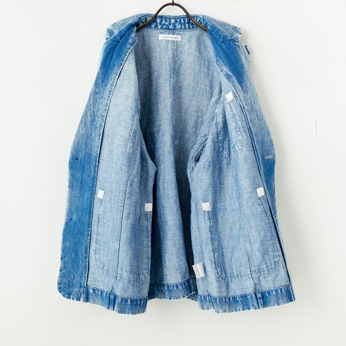 ESTROISLOSE [エストゥロワルーズ] 綿麻デニムジャケット [EB24406] 793 F.BLUE
