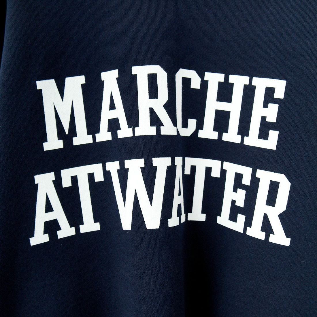 MICA&DEAL [マイカアンドディール] ワイドスリーブプリントスウェット [0125109018] D/NAVY