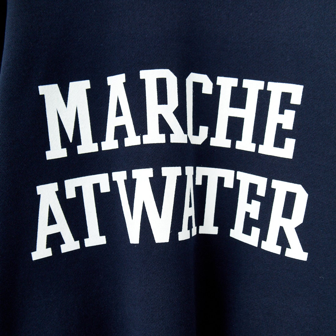 MICA&DEAL [マイカアンドディール] ワイドスリーブプリントスウェット [0125109018] D/NAVY