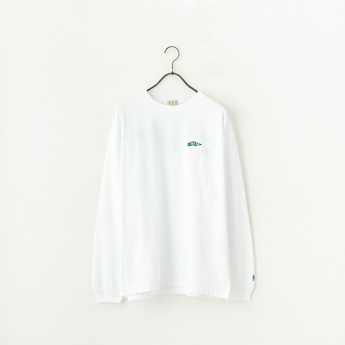 The Endless Summer [エンドレスサマー] TES サガラ刺繍ビッグロングスリーブTシャツ [C-25374303] 07 WHITE